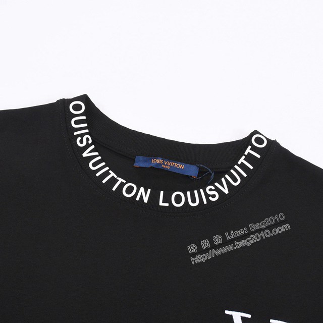 Louisvuitton路易威登Lv專門店2023SS新款刺繡印花T恤 男女同款 tzy2715